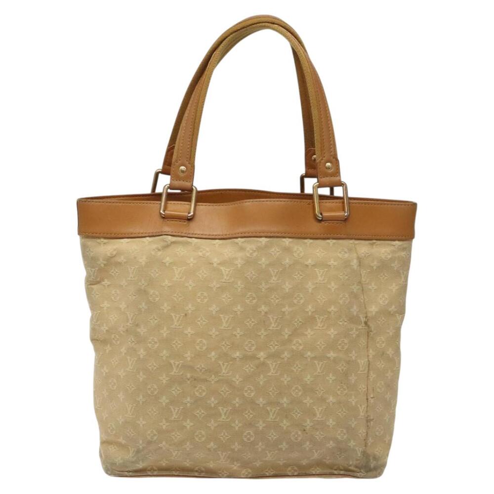 LOUIS VUITTON Monogram Mini Lucille GM Tote Bag Beige M92683 - Picture 3 of 13